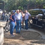 Ministro Eduardo Estrella supervisa puente de La China Vieja y ordena agilizar su terminación en Puerto Plata