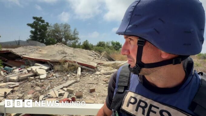 La BBC viaja al interior del Líbano ocupado por Israel, donde los ataques y demoliciones siguen a pesar del alto al fuego