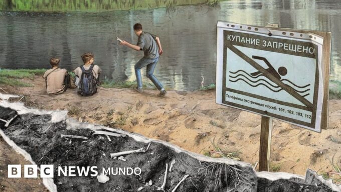 La playa de los huesos: cómo Rusia intenta olvidar la represión soviética (pero las pruebas siguen aflorando en un lago)