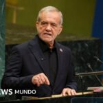 El presidente de Irán le dice a Trump que su país nunca se "arrodillará"