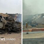 Las imágenes que revelan la destrucción causada por Irán en instalaciones militares de EE.UU.
