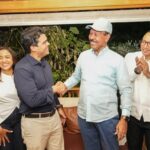 José Montás oficializa respaldo a Wellington Arnaud junto a su equipo político de San Cristóbal