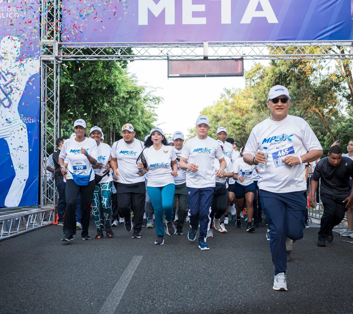 Ministerio Público celebra primera Carrera MP5K en el Parque Mirador Sur