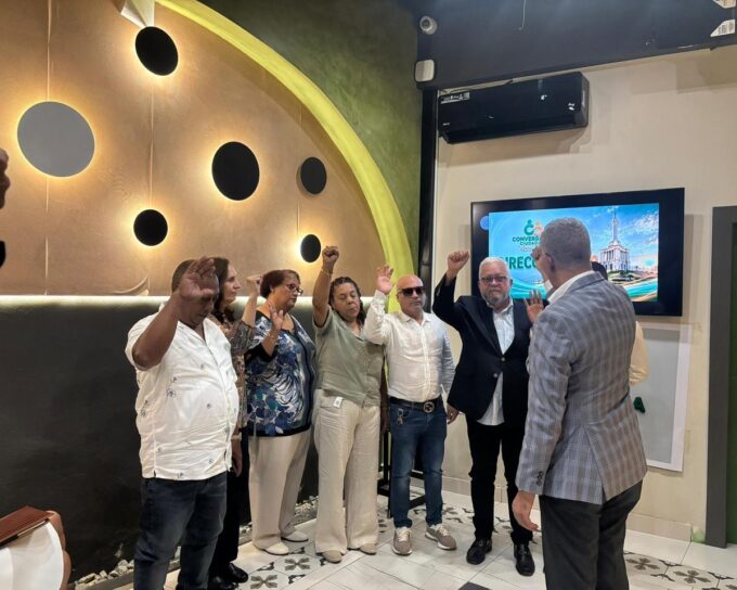 Convergencia Ciudadana juramenta Dirección Cibao y anuncia expansión por todo el país