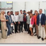 Dirigentes de la Fuerza del Pueblo en Madrid reciben al senador Omar Fernández