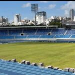 Ministro Kelvin Cruz presenta área verde del Estadio Félix Sánchez 72 horas después de evento artístico
