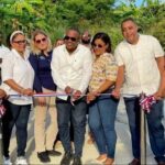 Inauguran calle construida en zona escarpada del sector Don Gregorio, en Maimón de Puerto Plata
