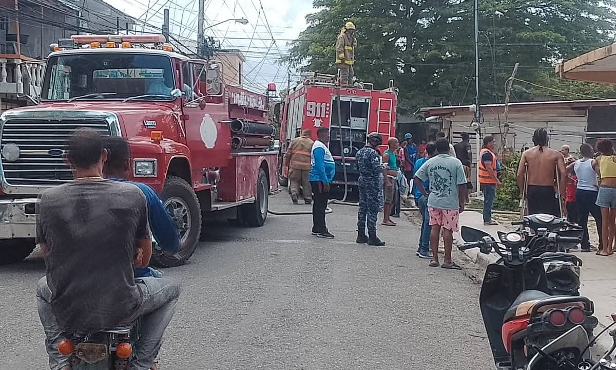 Incendios afectan cinco viviendas en comunidades de Puerto Plata