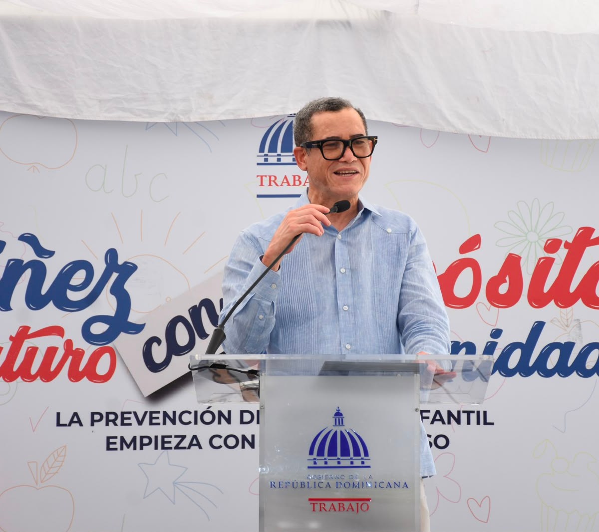 Ministro de Trabajo dice vieja cultura del trabajo infantil ha sido superada en RD