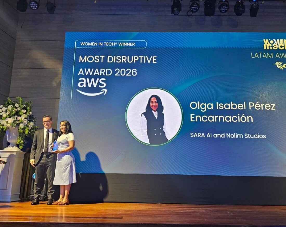 Proyecto dominicano SARA gana premio Most Disruptive Award de Women in Tech LATAM 2026