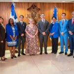 Rector UASD recibe visita de cortesía de la embajadora del Reino Unido, Carol van der Walt