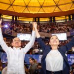 Carolina Mejía presenta a Ricardo de los Santos como jefe de su campaña presidencial