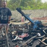 Cinco familias lo pierden todo tras voraz incendio en comunidad de Santiago
