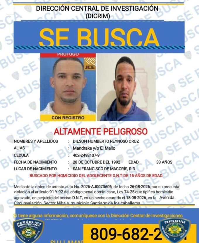 Muere presunto delincuente en enfrentamiento con Dicrim en carretera Pontezuela, Santiago