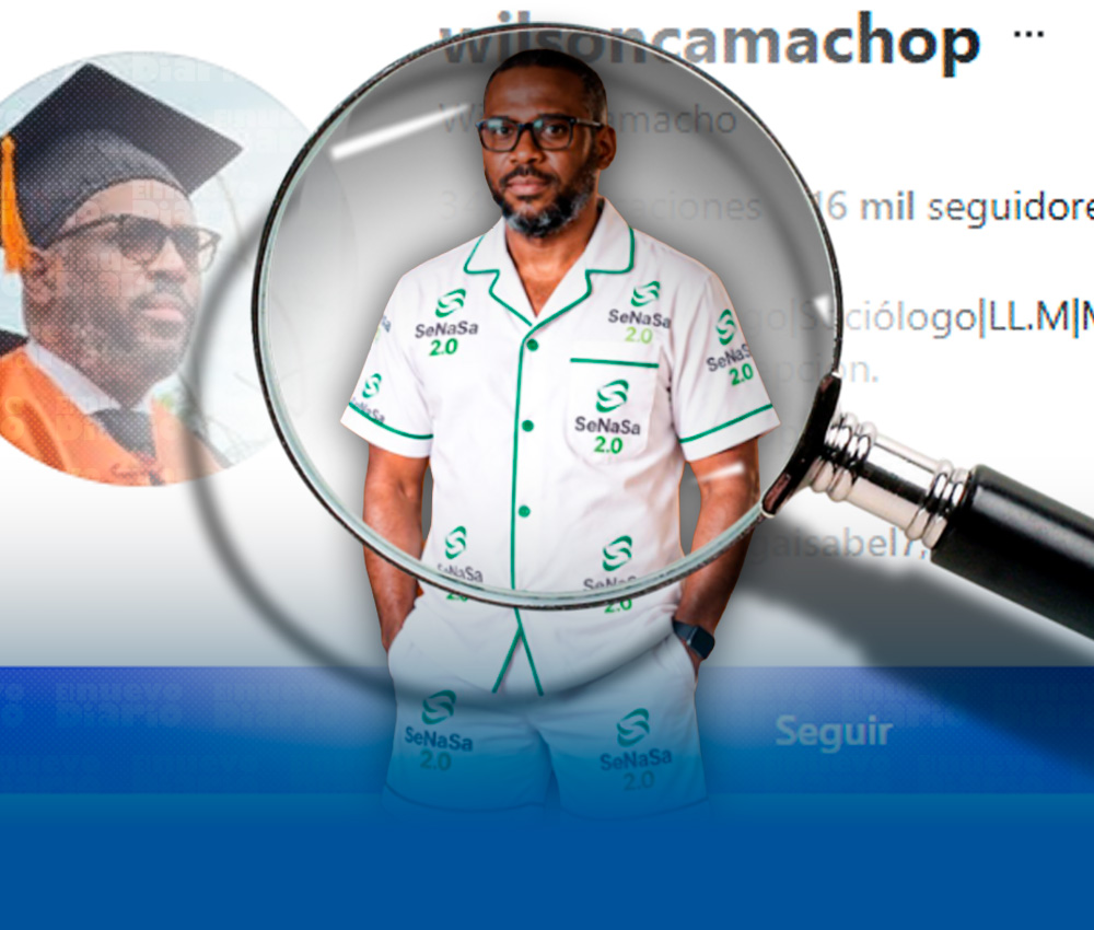 Wilson Camacho comparte imagen creada con IA alusiva al caso “SeNaSa 2.0”