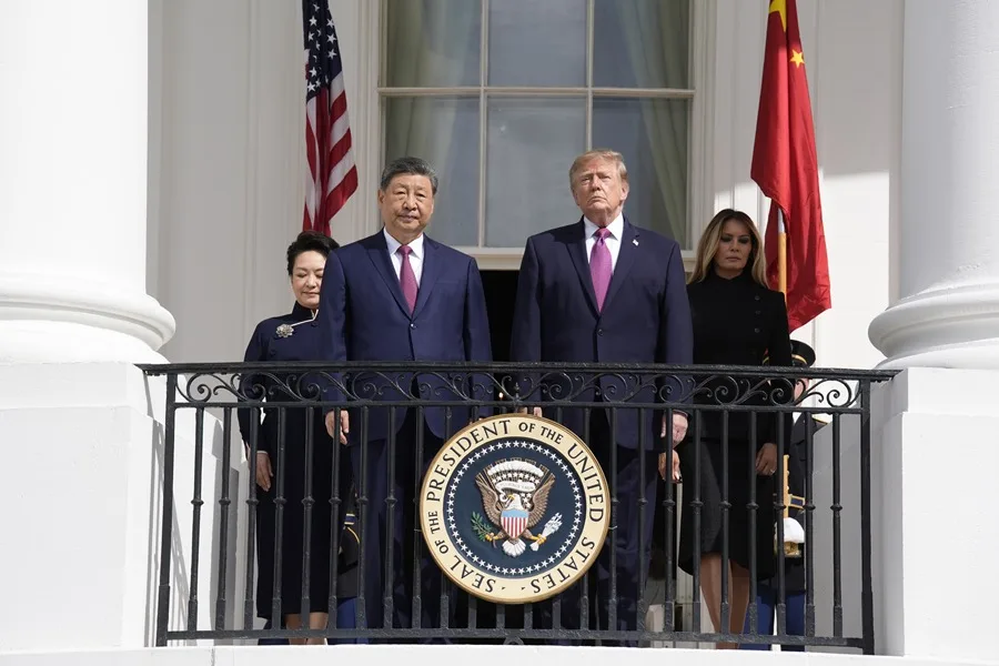 Trump y Xi exhiben sintonía en una cumbre en la Casa Blanca pese a las tensiones