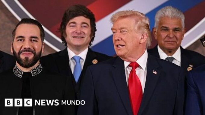 Cómo la nueva derecha que gobierna en América Latina muestra su alineamiento pleno con Trump ante los ojos del mundo