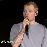 Ed Sheeran admite en un concierto haber cometido "errores" tras la polémica por la exclusión de su gira del rapero Macklemore