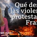 De estudiantes secundarios a "chalecos amarillos": cómo creció la protesta que sacude Francia