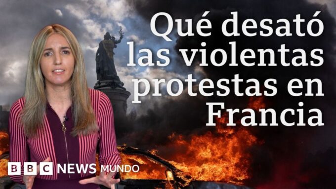 De estudiantes secundarios a "chalecos amarillos": cómo creció la protesta que sacude Francia