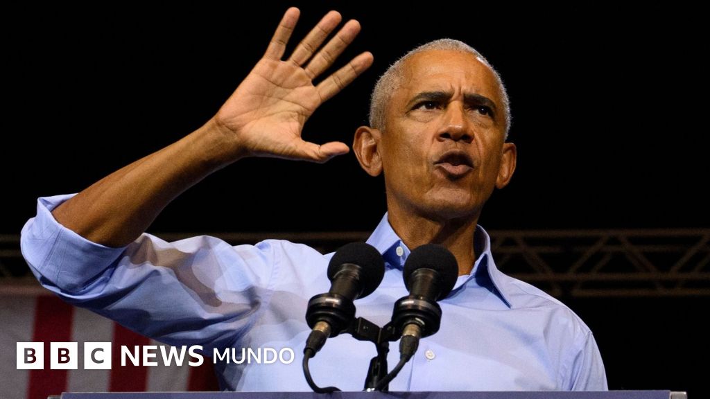 "Es nuestra última oportunidad de frenarlo": Obama ataca a Trump mientras hace campaña para los demócratas