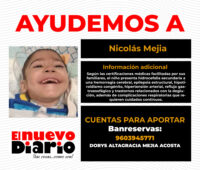 Nicolás enfrenta múltiples condiciones de salud y su familia pide ayuda para costear su tratamiento