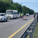 Motociclista pierde la vida tras accidente en la Autovía del Este, SPM