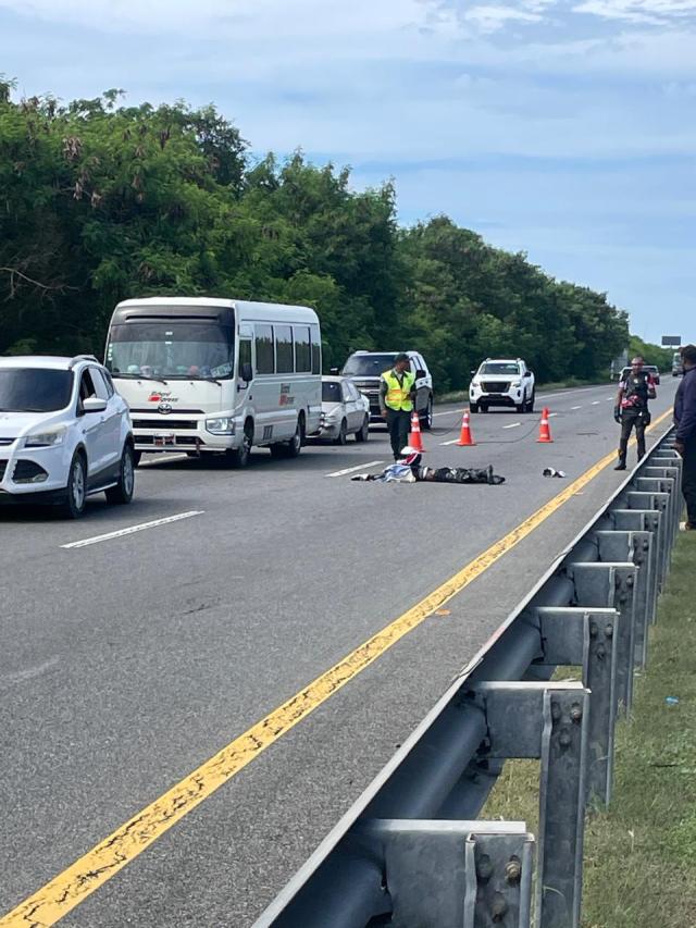 Motociclista pierde la vida tras accidente en la Autovía del Este, SPM