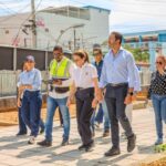 Carolina Mejía encabeza una variada agenda semanal de recorridos, obras y reconocimientos