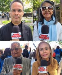 Católicos del Alto Manhattan rezan por la paz y condenan actuación de ICE contra dominicano