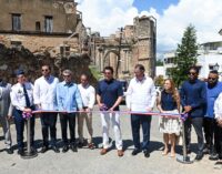 David Collado concluye entregas de calles intervenidas en Ciudad Colonial por RD$221 millones