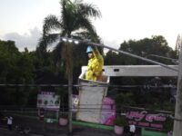 Edeeste informa inversión de RD$147 MM en iluminación pública este año y refuerza trabajos por Navidad