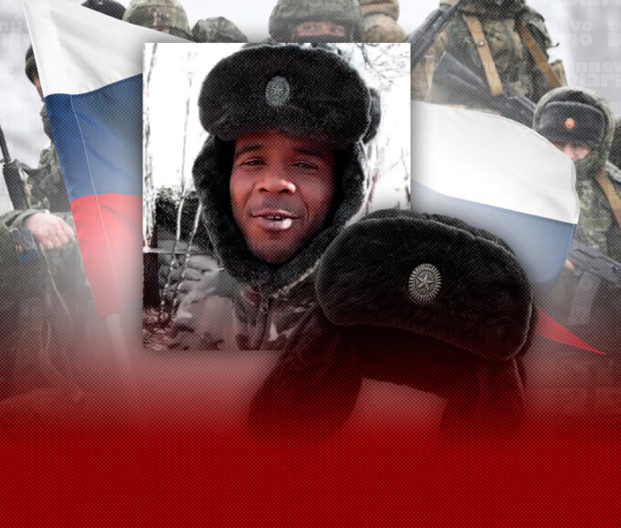(VIDEO) Dominicano en Rusia ahora es coronel; asegura que fue ascendido