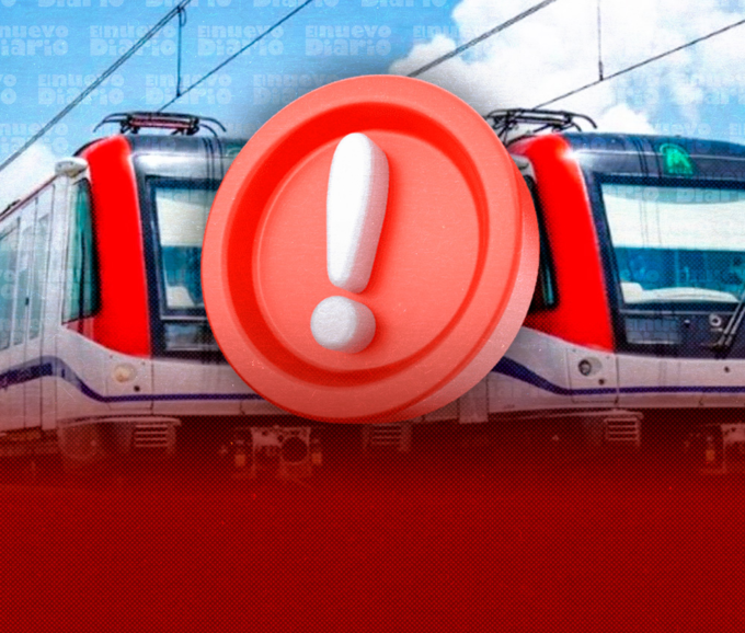 Apagón deja sin iluminación la estación Pedro Mir del Metro; trenes siguen operando