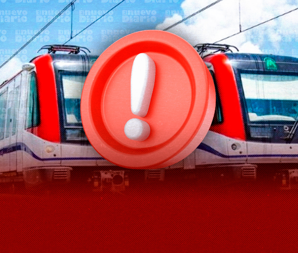 Apagón deja sin iluminación la estación Pedro Mir del Metro; trenes siguen operando
