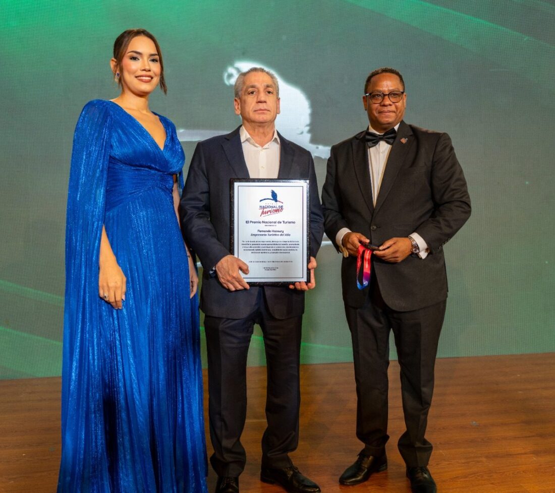 Fernando Hazoury es reconocido como “Empresario Turístico del Año” por el Premio Nacional de Turismo 2026