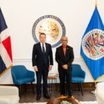 El canciller de RD habla de desarrollo con secretario general de la OEA