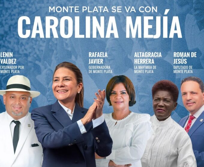 Liderazgo de Monte Plata suma respaldo a Carolina Mejía
