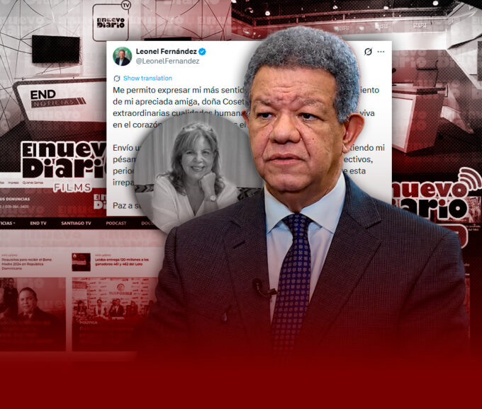 Leonel Fernández expresa pesar por muerte de Cosette Bonnelly