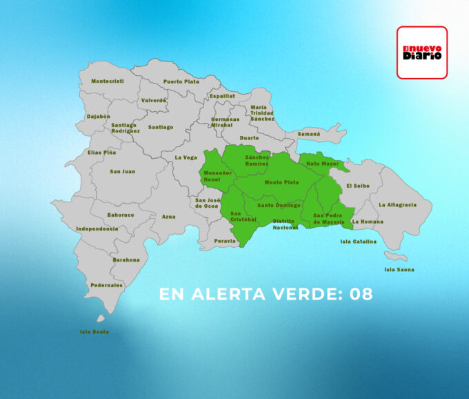 Vaguada provocará más lluvias y eleva riesgo de crecidas en ocho provincias; COE amplía alerta verde