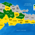 INDOMET advierte continuarán las lluvias y el riesgo de inundaciones en gran parte del país