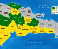 INDOMET advierte continuarán las lluvias y el riesgo de inundaciones en gran parte del país