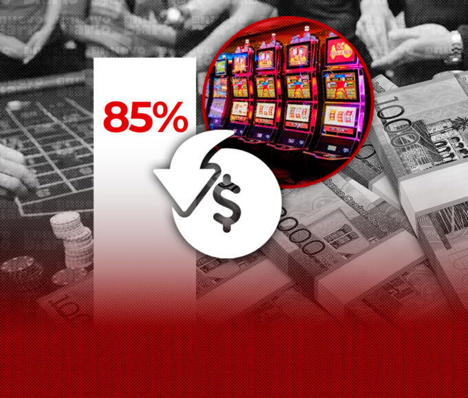 Tragamonedas deberán devolver al público al menos 85 % de acuerdo con nueva Ley de Juegos de Azar