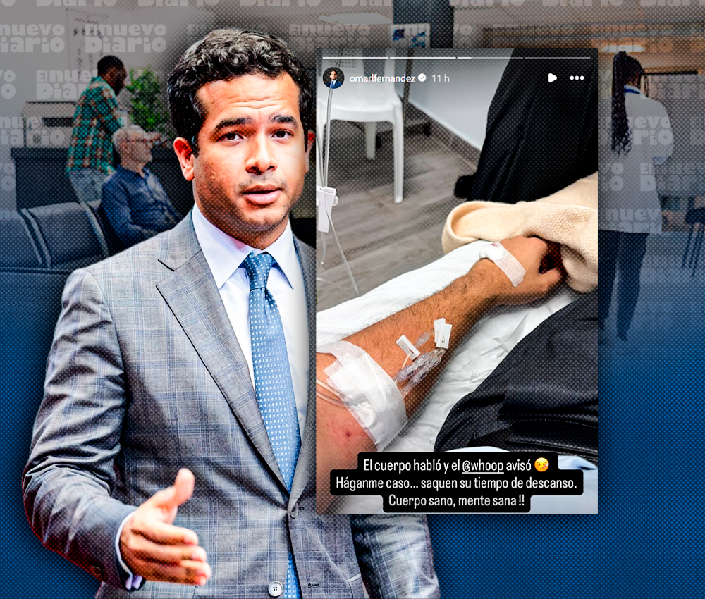 Senador Omar Fernández es ingresado por agotamiento físico