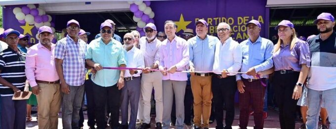 PLD inaugurará dos locales en la provincia María Trinidad Sánchez