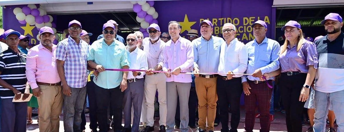 PLD inaugurará dos locales en la provincia María Trinidad Sánchez