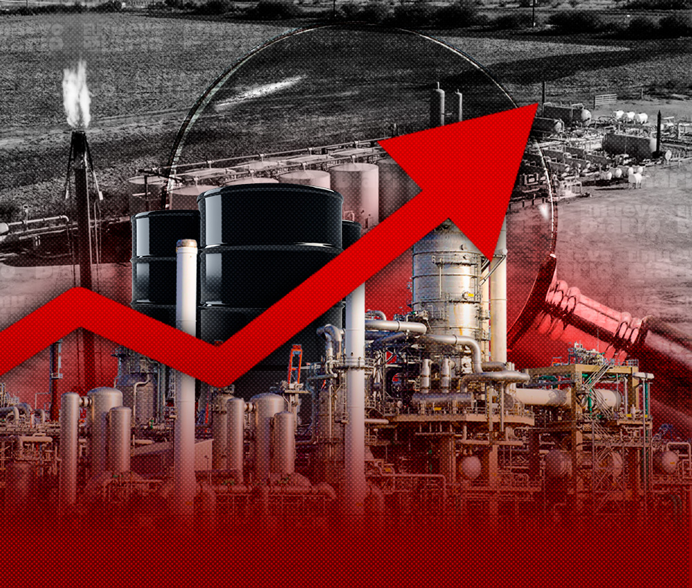 Petróleo de Texas sube casi un 3 % y supera los 102 dólares por tensiones en Oriente Medio