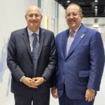 Magín Díaz y jefe del BID acuerdan estrategias para mitigar alza de combustibles