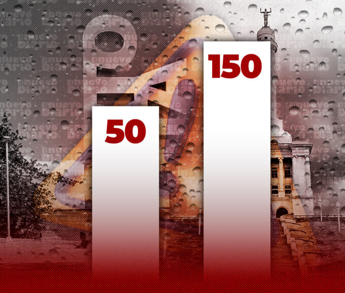 Lluvias perjudican al menos 150 casas en Santiago; en Puerto Plata hay 50 inundadas y 325 personas afectadas