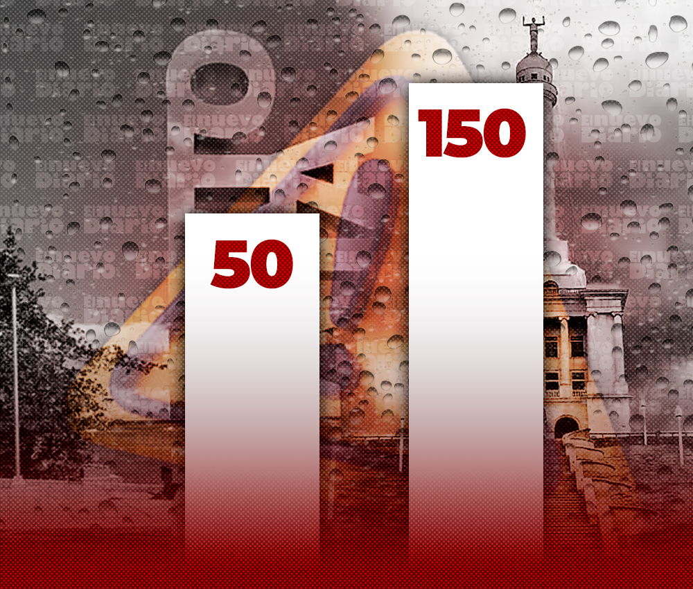 Lluvias perjudican al menos 150 casas en Santiago; en Puerto Plata hay 50 inundadas y 325 personas afectadas